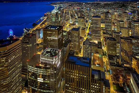 Birds Eye View - Seattle