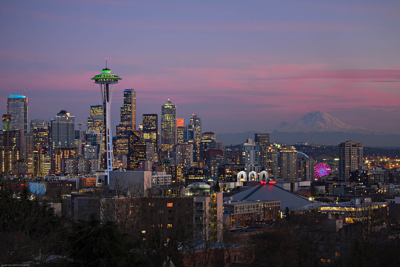 Seahawk Sunset