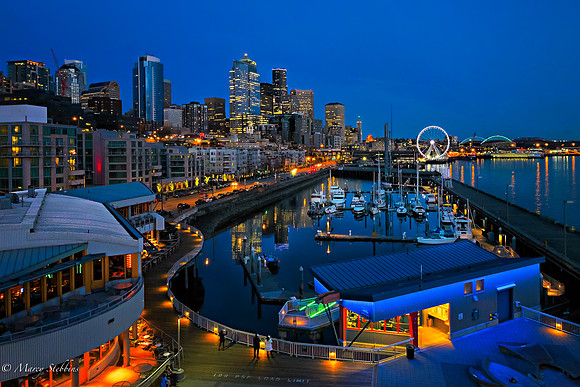 Seattle at Blue Hour